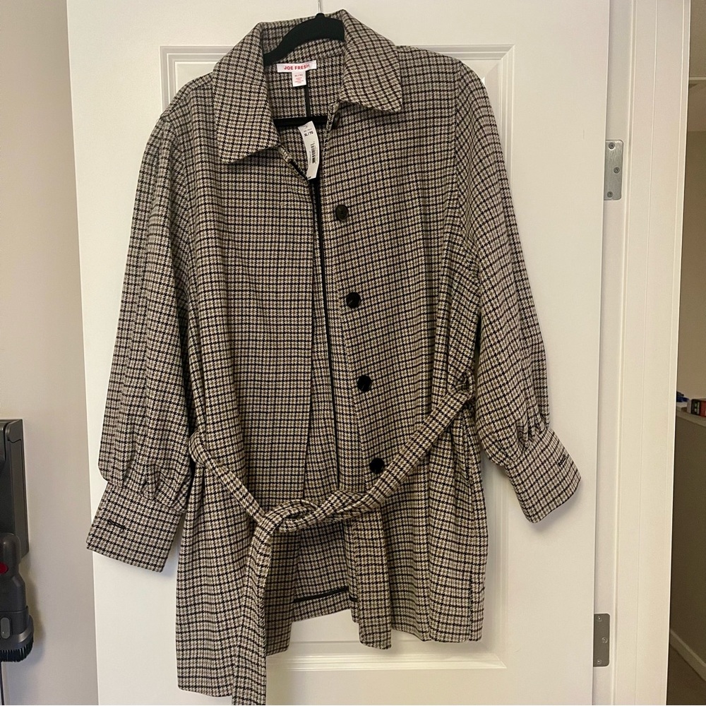 NWT Joe Fresh Houndstooth Jacket